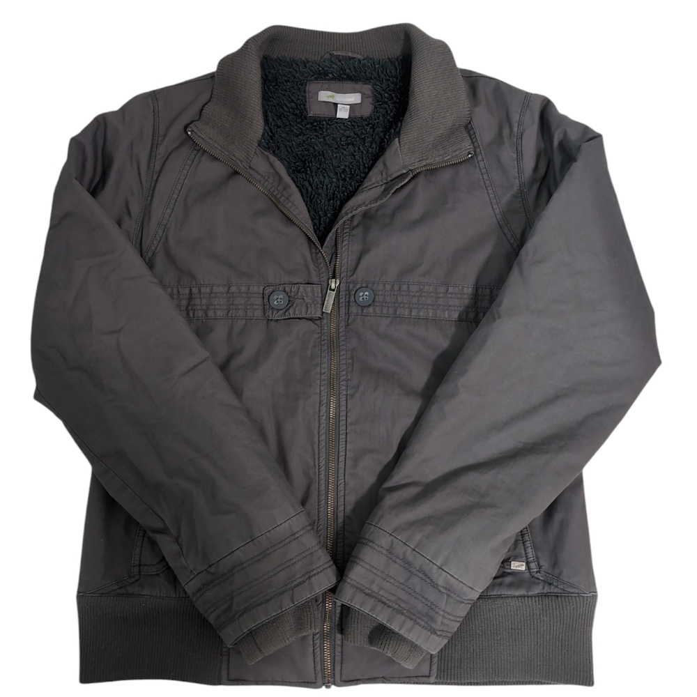 Horny Toad winter jacket, fur lined, size large